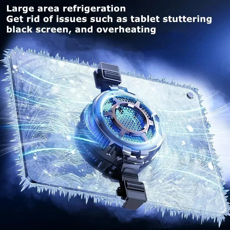 CX05 3-Speed Tablet Cooling Fan – Semiconductor Radiator for iPad & Android