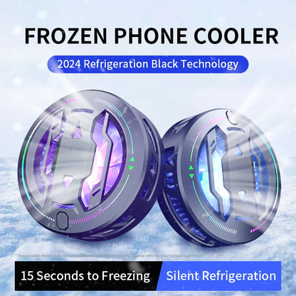RS6 RGB Magnetic Phone Cooler – Fast Semiconductor Cooling for Mobile & Tablet