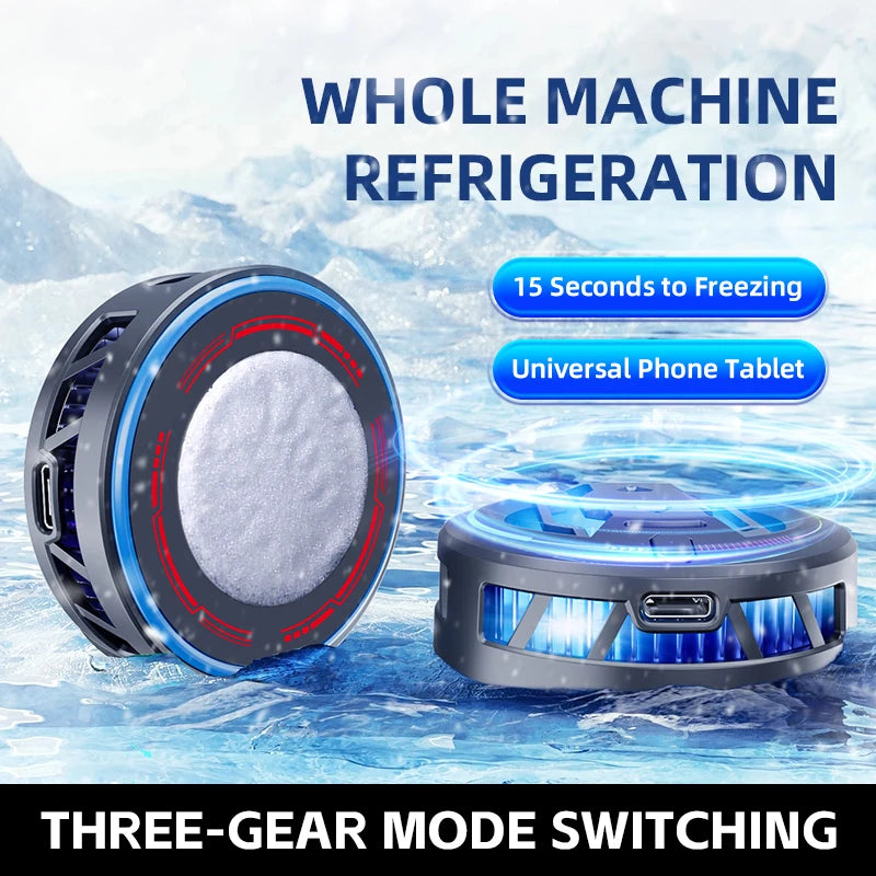 RS6 RGB Magnetic Phone Cooler – Fast Semiconductor Cooling for Mobile & Tablet